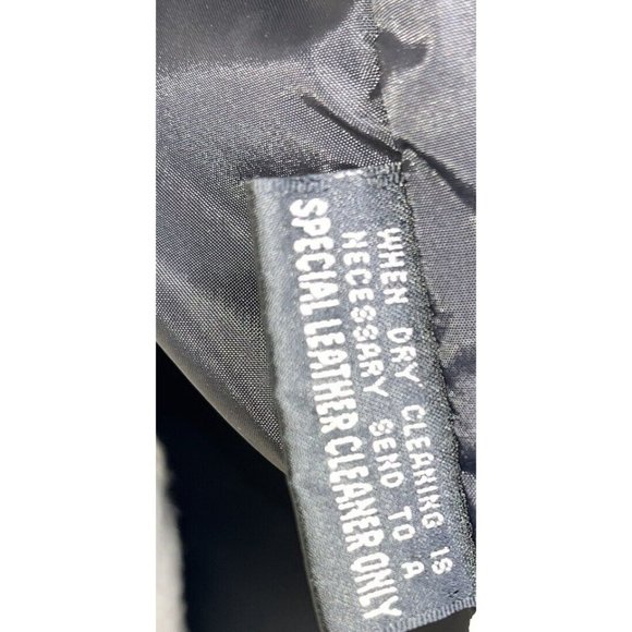 Wilsons Men's Black Leather Dress Jacket Size XXL Dressy Coat 2 Matrix Style 50" - Picture 9 of 11